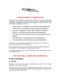 Layman's Guide to Classification