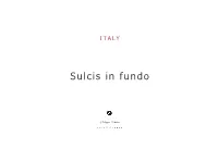 Sulcis in Fundo