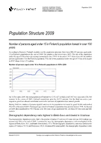 Population Structure 2009