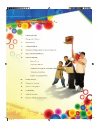 Table of Contents
