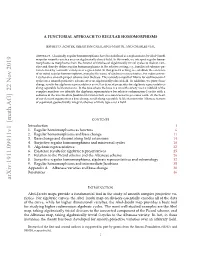 Arxiv:1911.09911V1 [Math.AG] 22 Nov 2019 808 Respectively)