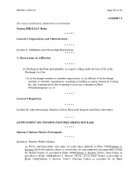 EXHIBIT 5 New Text Is Underlined; Deleted Text Is in Brackets