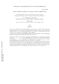 Status in 2020 and Request for Beamtime in 2021 for CERN NA63