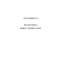 Attachment A-1 Adjacent Property Owner Table