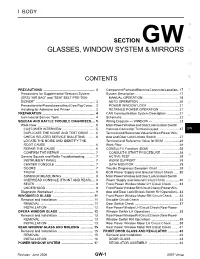 Power Window System
