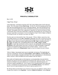 Principal's Newsletter