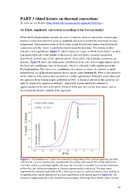 Third Lecture on Thermal Convection) by Aarnout Van Delden ( )