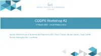 BCL CDDP6 Workshop #2 Presentation