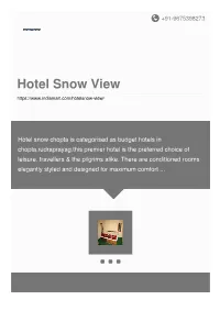 Hotel Snow View