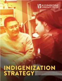 Indigenization Strategy Acknowledgement