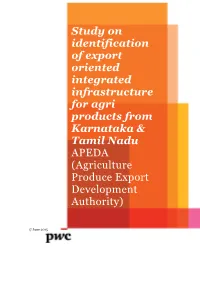 Study on Identification of Export Oriented Integrated Infrastructure For