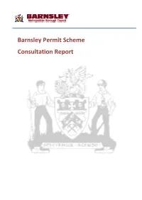 Barnsley Permit Scheme Consultation Report