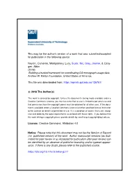 Building a Trusted Framework for Coordinating OA Monograph Usage Data