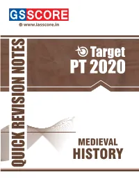 PRELIMS MEDIEVAL HISTORY.Indd