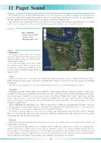 12 Puget Sound