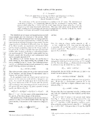Arxiv:1809.06478V2 [Nucl-Th] 13 Dec 2018 Zp 2 P 2 N 2 S 2 4GE (Q ) = Qpge(Q ) + Qnge(Q ) − GE(Q )