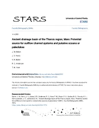Ancient Drainage Basin of the Tharsis Region, Mars: Potential Source for Outflow Channel Systems and Putative Oceans Or Paleolakes
