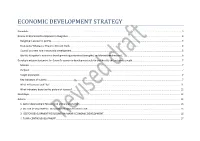Draft Economic Development Strategy