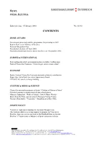 News from Austria, 3/2010