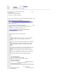 On Thu, Dec 30, 2010 at 5:06 PM, Andrew Revkin &lt; Wrote: &gt; Eek. Will Fix Now. &gt; Are They Also on Youtube Or the Like? No
