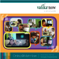 Online@Matrikiran Google Classrooms Contents