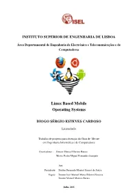 Linux Based Mobile Operating Systems