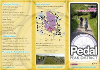 White Peak TRAILS + CYCLE-ROUTES