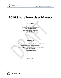 2016 Shorezone User Manual