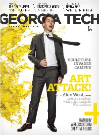 ATTACK! Alex West , CM 06, Creates a Splash with Arts Nonprofit Wonderroot VOLUME 89 RAMBLIN' No.3