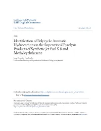 Identification of Polycyclic Aromatic Hydrocarbons in the Supercritical