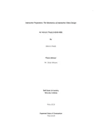 Interactive Projections: the Mechanics of Interactive Video Design
