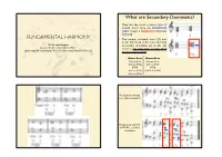Lesson 10 Chromatic Chords Part 1.Key