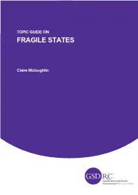 Fragile States