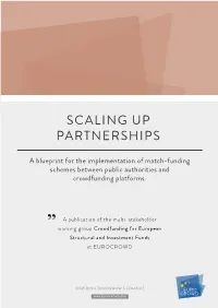 Scaling up Partnerships