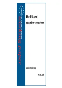 The EU and Counter-Terrorism