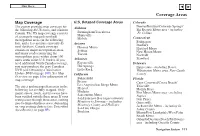 Coverage Areas Map Coverage U.S