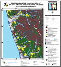 Detailed Landslide and Flood Hazard Map of Malimono And