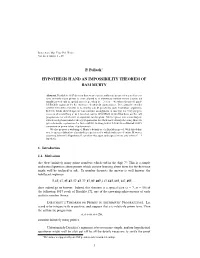 Hypothesis H and an Impossibility Theorem of Ram Murty