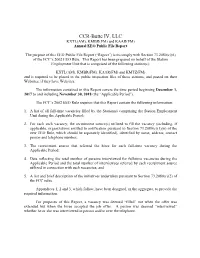 CCR-Butte IV, LLC KXTL(AM), KMBR(FM) and KAAR(FM) Annual EEO Public File Report