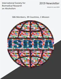 June 2019 ISBRA Newsletter