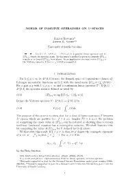 NORMS of POSITIVE OPERATORS on Lp-SPACES