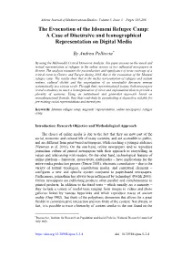 The Evacuation of the Idomeni Refugee Camp: a Case of Discursive and Iconographical Representation on Digital Media