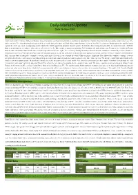 Daily-Market-Update Page 1 Date 16-Nov-2020