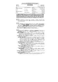 Lot 1 UNNAMED Stable A1 Bay Colt Foaled 19.08.2010