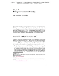 Chapter 2 Principles of Geometric Modeling