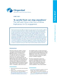 Policy Brief Clingendael Policy Brief