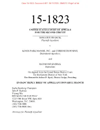 Reply Brief of Plaintiff-Appellant Donahue