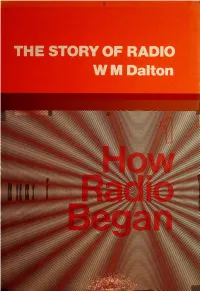 THE STORY of RADIO W M Dalton