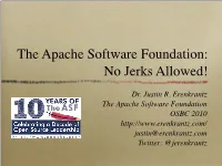 No Jerks Allowed!