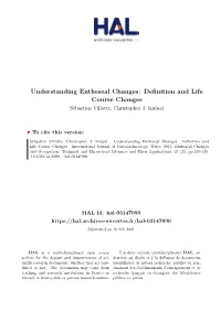 Understanding Entheseal Changes: Definition and Life Course Changes Sébastien Villotte, Christopher J